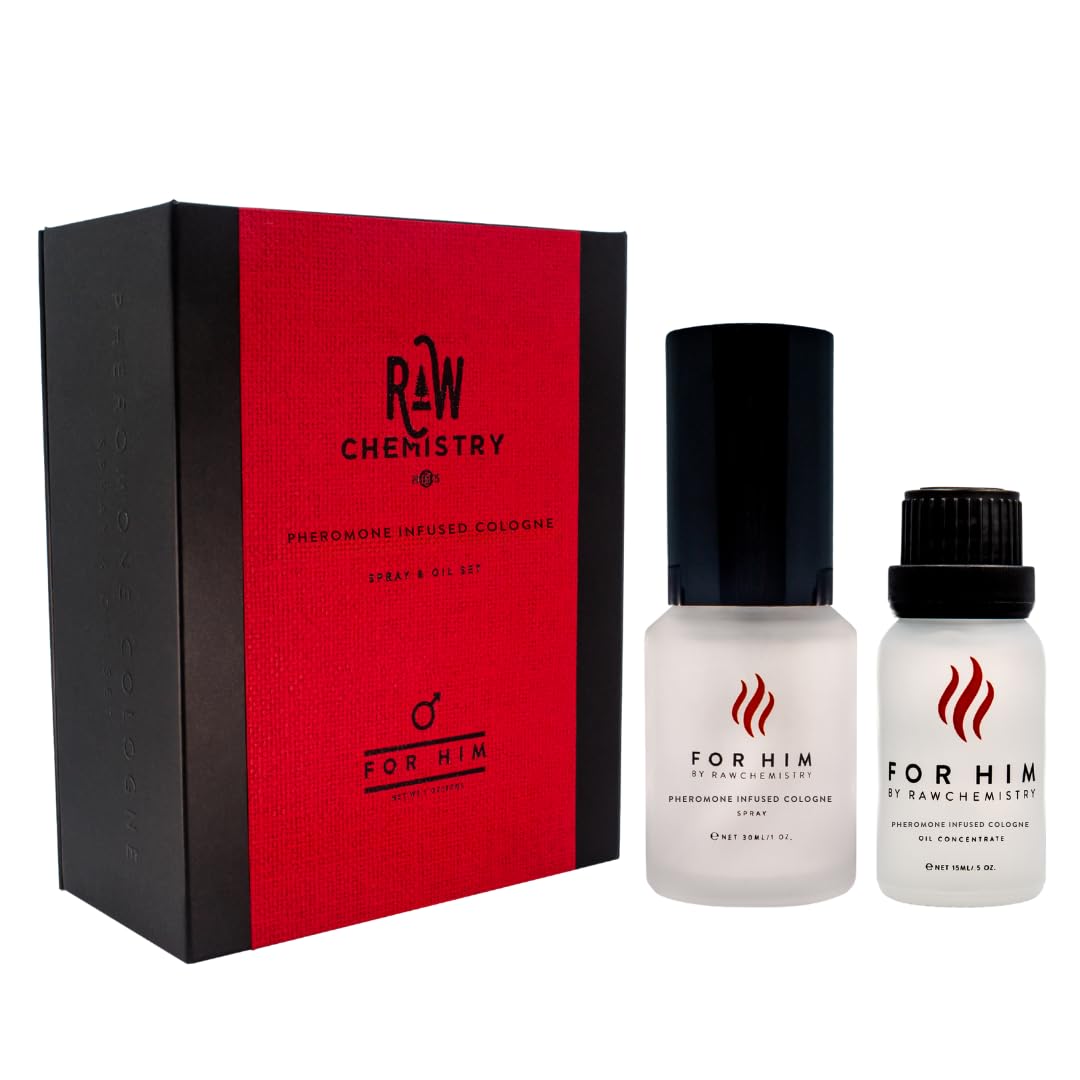 RawChemistry for Him Set - A Pheromone Infused Cologne Gift Set