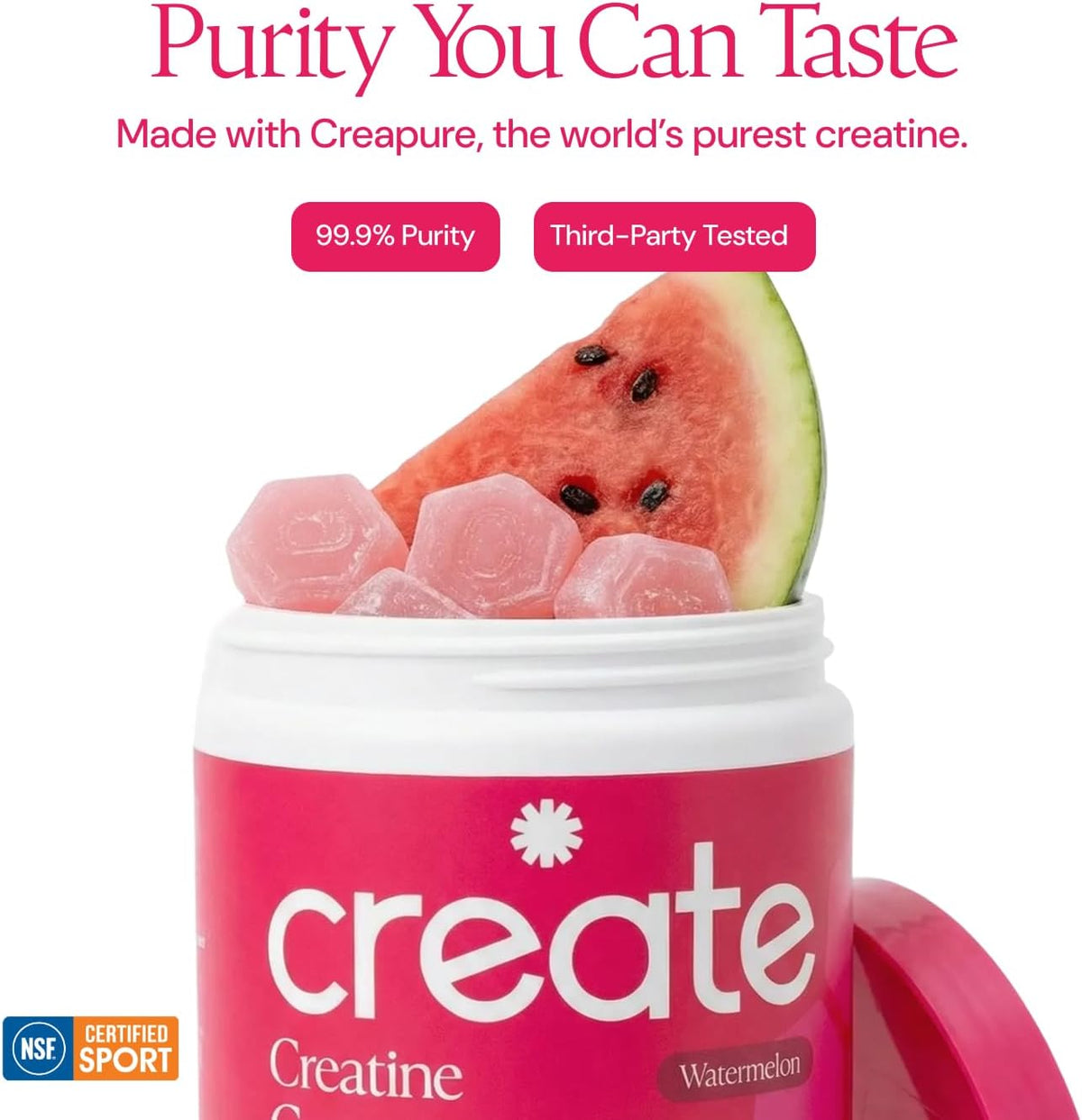 Create Creatine Monohydrate Gummies for Men & Women