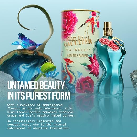 Jean Paul Gaultier La Belle Paradise Garden perfume packaging