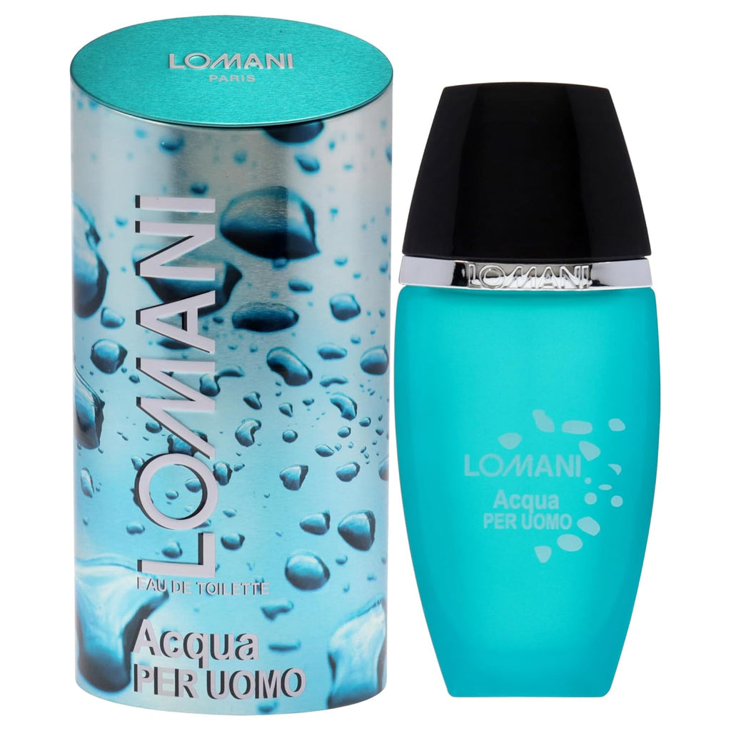 Lomani Acqua Per Uomo for Men - 3.3 oz EDT Spray