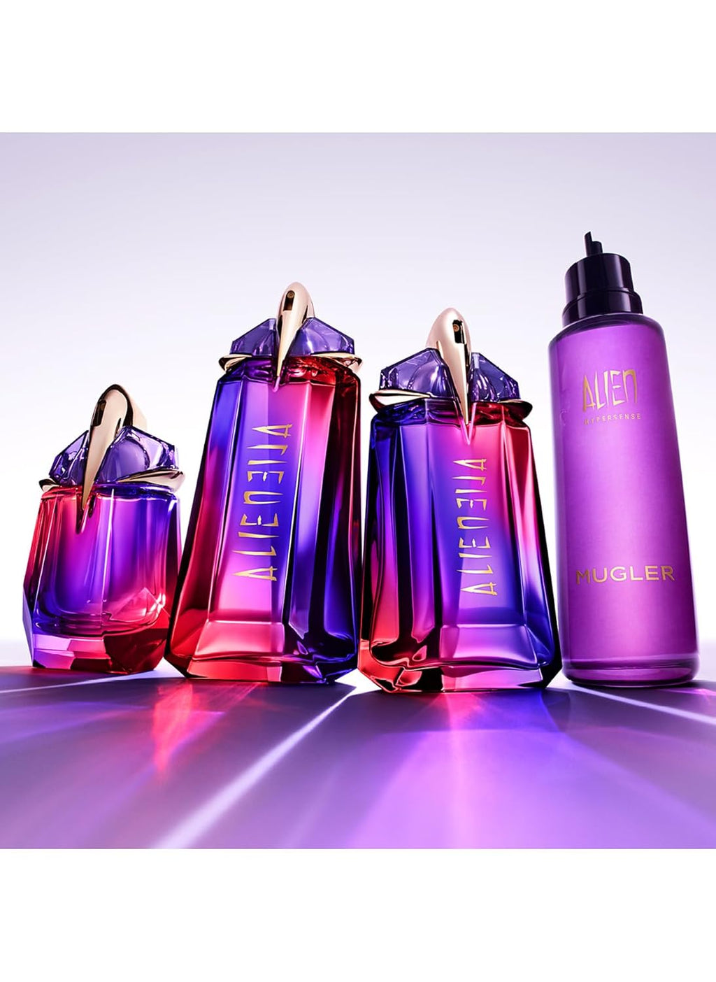 Thierry Mugler Alien Hypersense fragrance bottle and packaging
