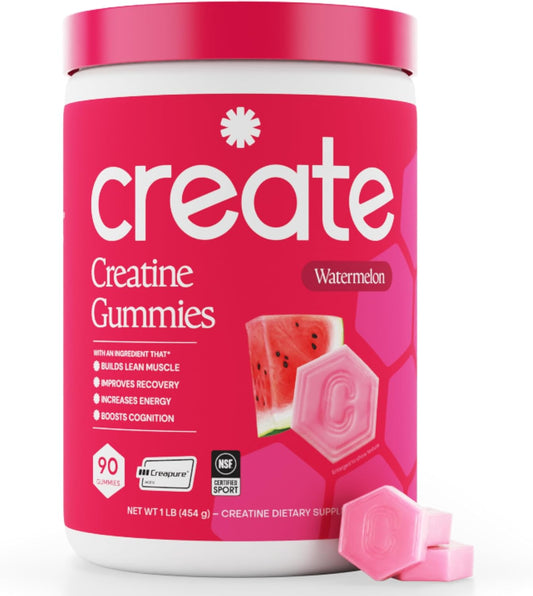 Create Creatine Monohydrate Gummies for Men & Women