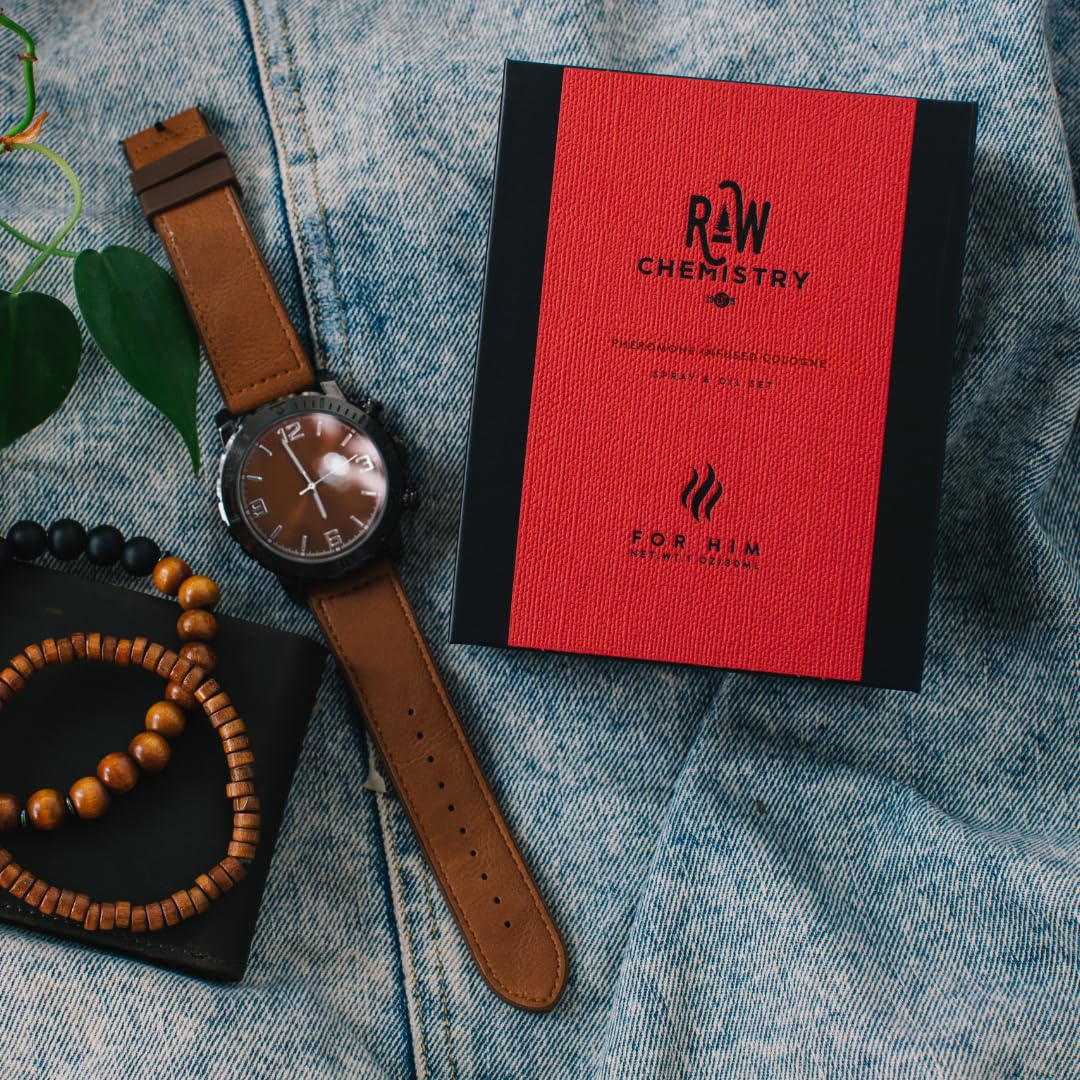 RawChemistry for Him Set - A Pheromone Infused Cologne Gift Set