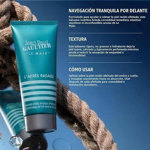 Jean Paul Gaultier Le Male After Shave Balm Front View