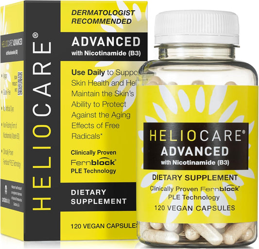 Heliocare Advanced Niacin B3 Supplement: Fernblock PLE Extract 240mg Per Serving