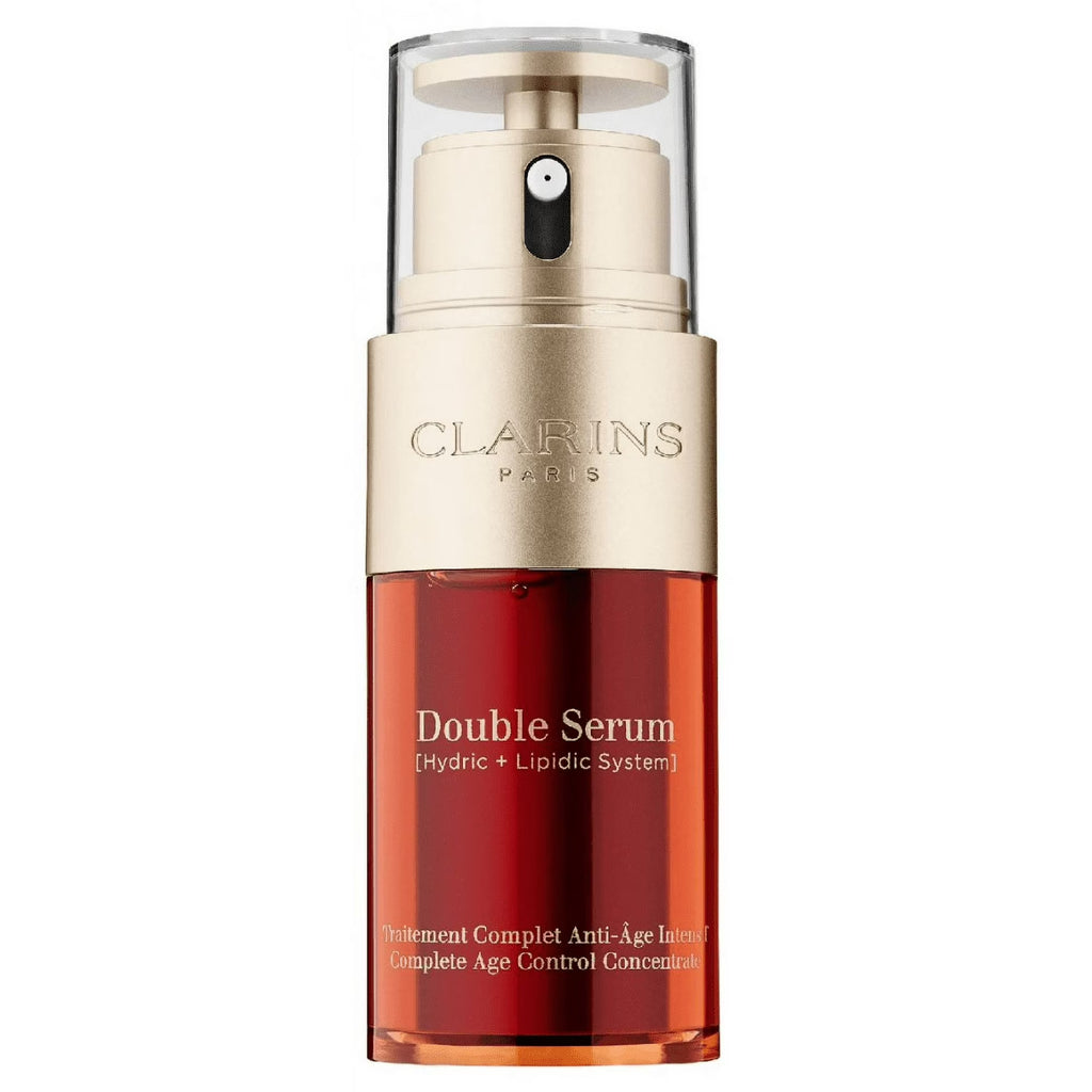 Clarins Double Serum facial serum bottle and packaging