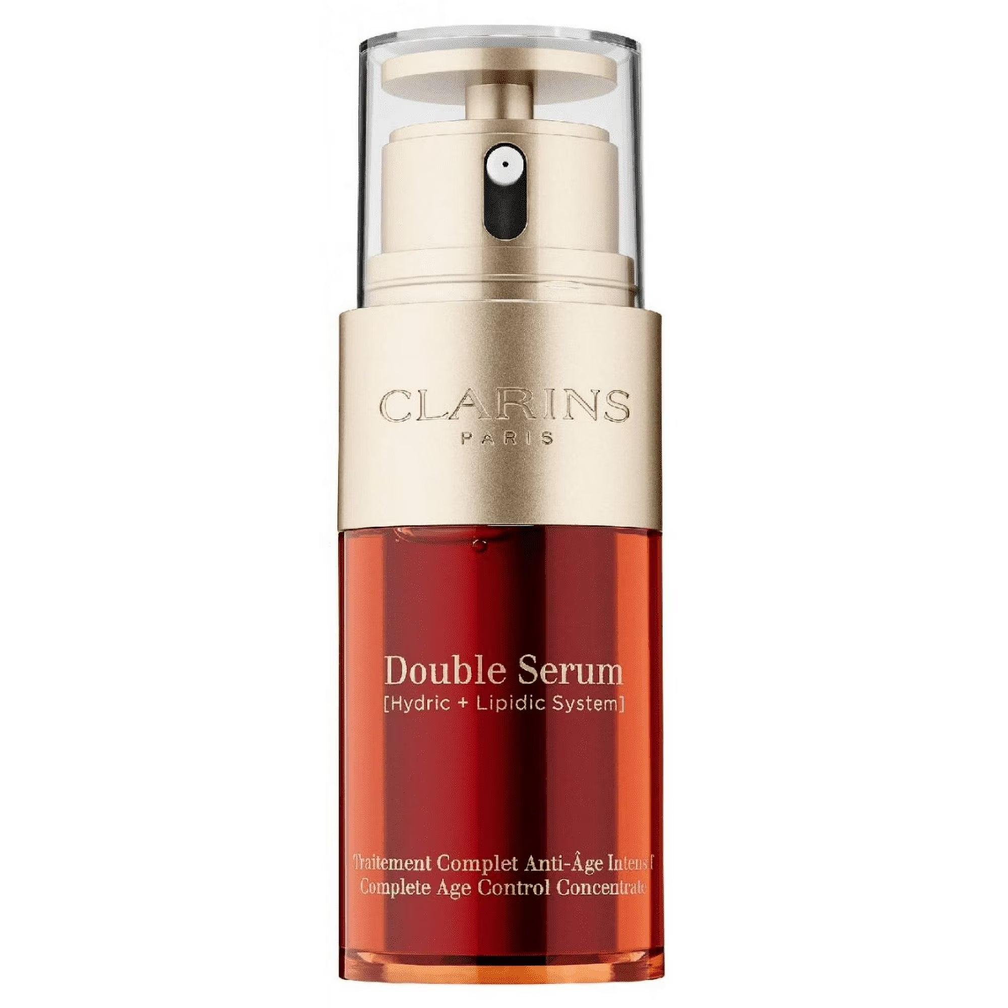Clarins Double Serum facial serum bottle and packaging