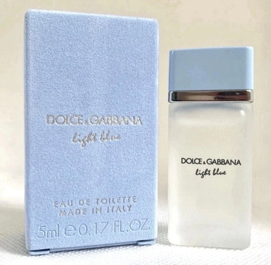 Dolce & Gabbana Light Blue Eau de Toilette 5ml Mini Travel Size Dabber