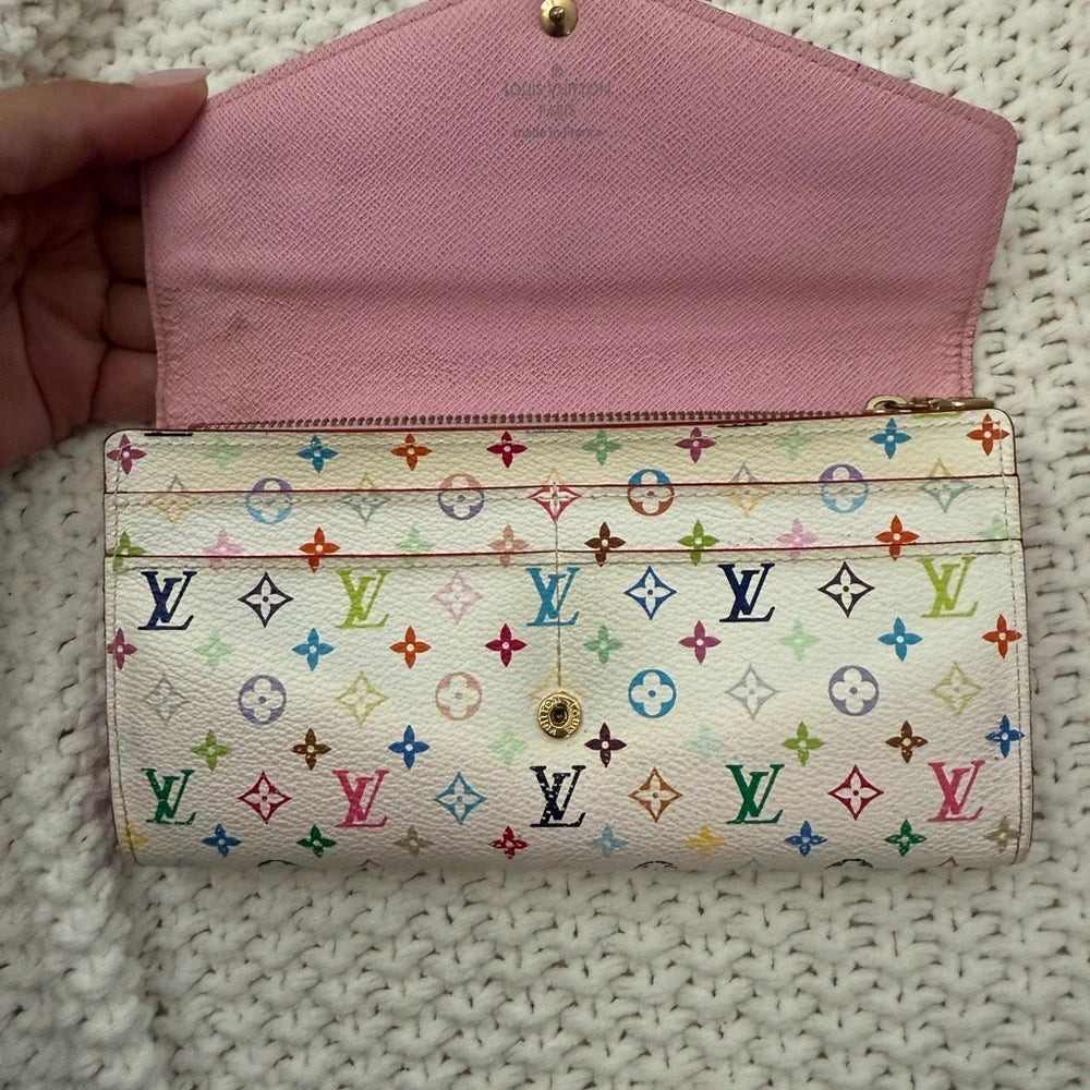 Louis Vuitton Colorful Monogram Wallet – Women's 