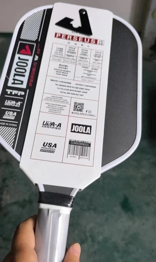 Professional pickleball paddle 16mm performance design close up