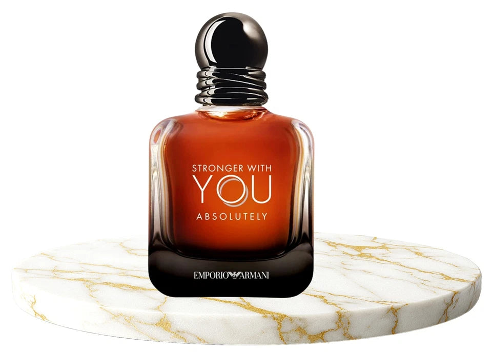 Emporio Armani Stronger With You Absolutely bottle and packaging